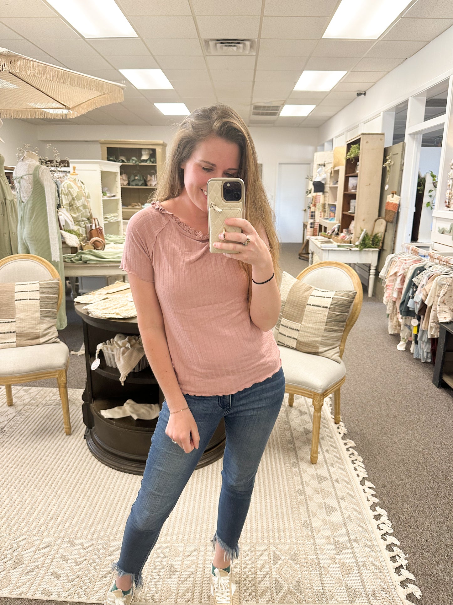 The Mauve Moment Top (S-XL)