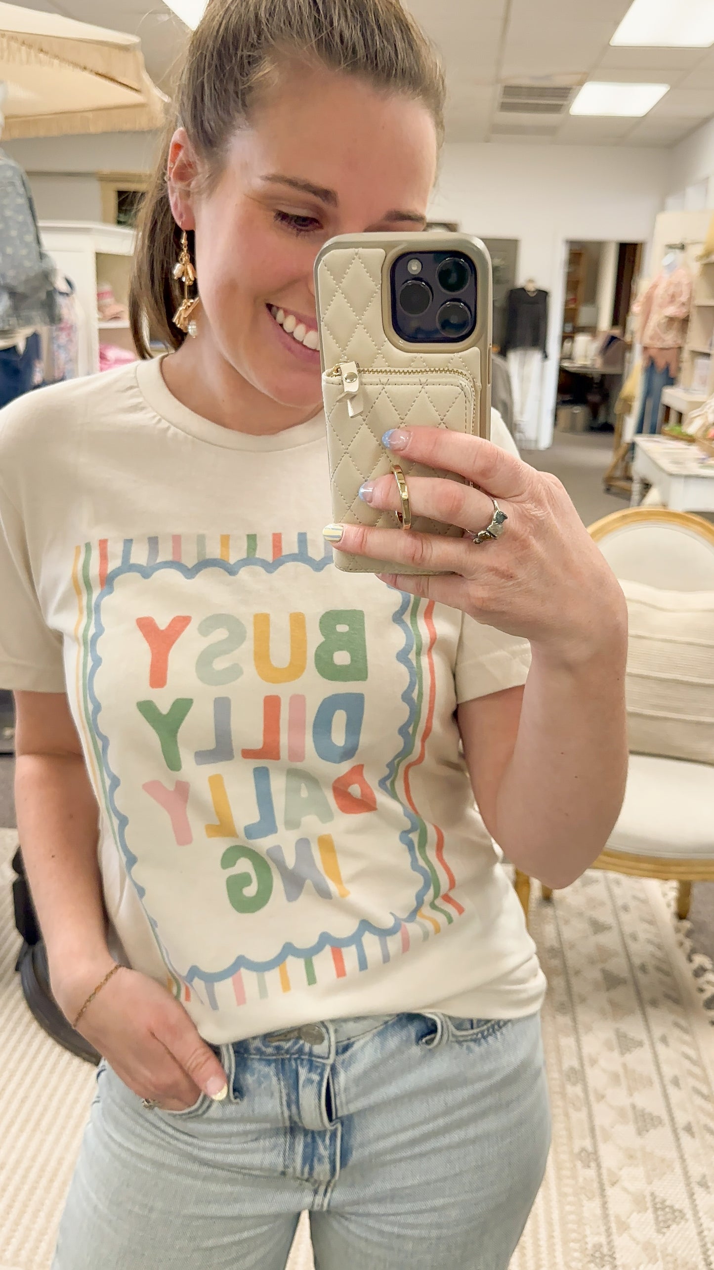 Busy Dilly Dallying Graphic Tee (S-3X)