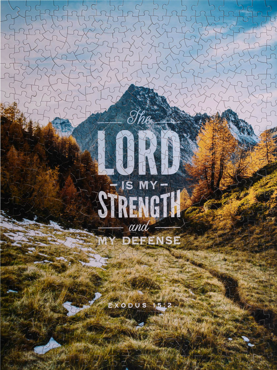 500 Pc. Lord Is My Strength Puzzle