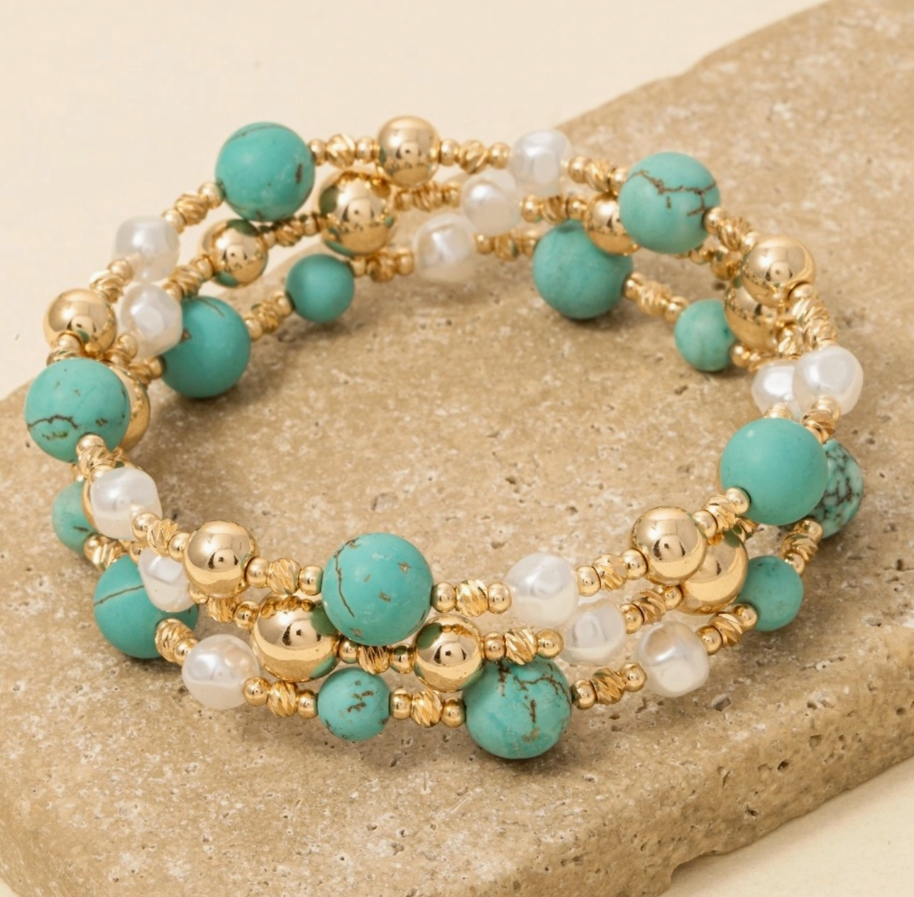 Tammy Turquoise Bracelet Set