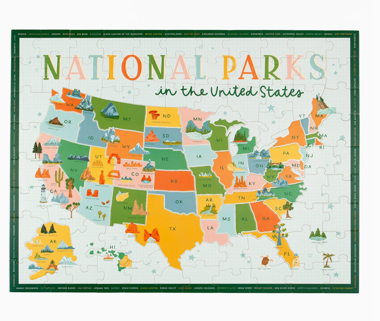 National Parks Puzzle