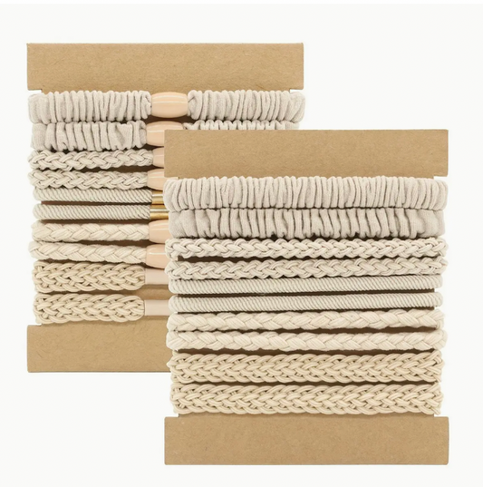 Hold Me Up Hair Tie Set (2 Colors)