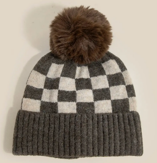 Checked In For Warmth Beanie
