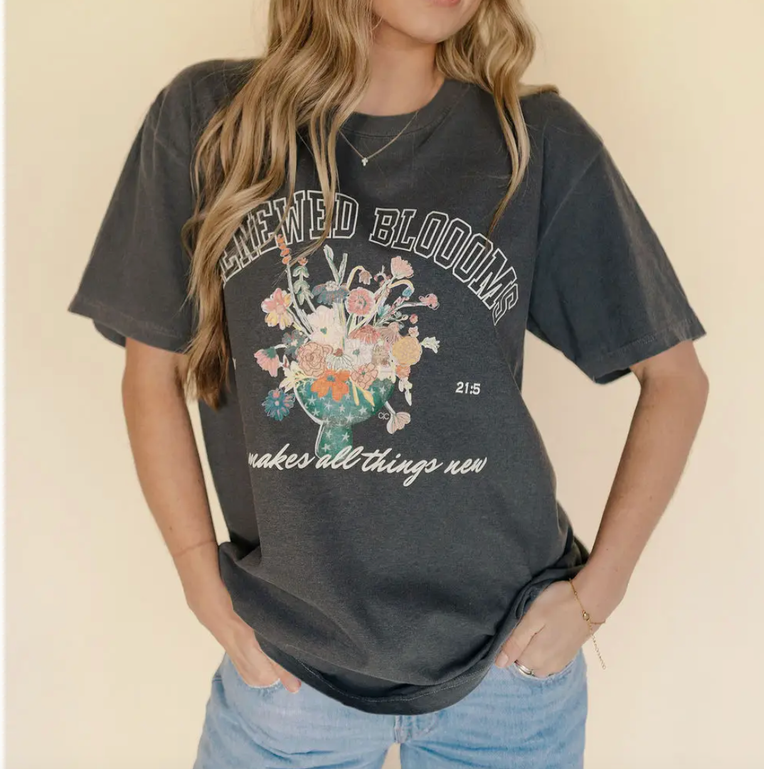 Renewed Blooms Tee S-3X