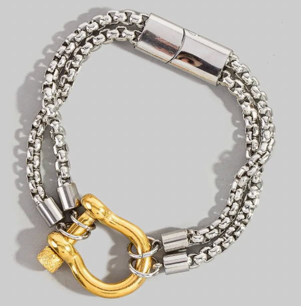 Fancy Like Stainless Steel Bracelet