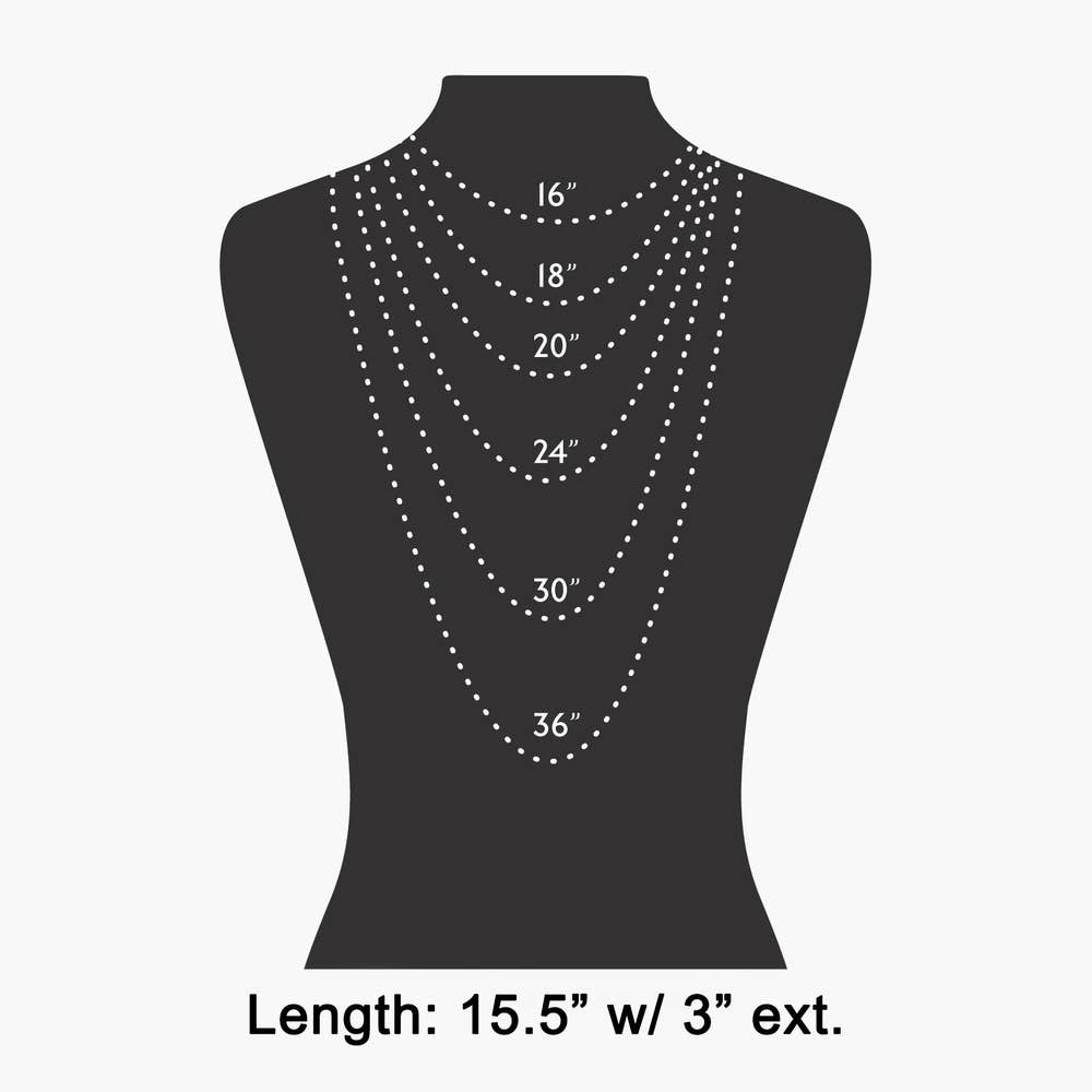 Oval Bead Statement Necklace