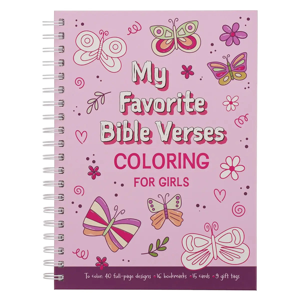 Favorite Bible Verses For Girls Coloring Book