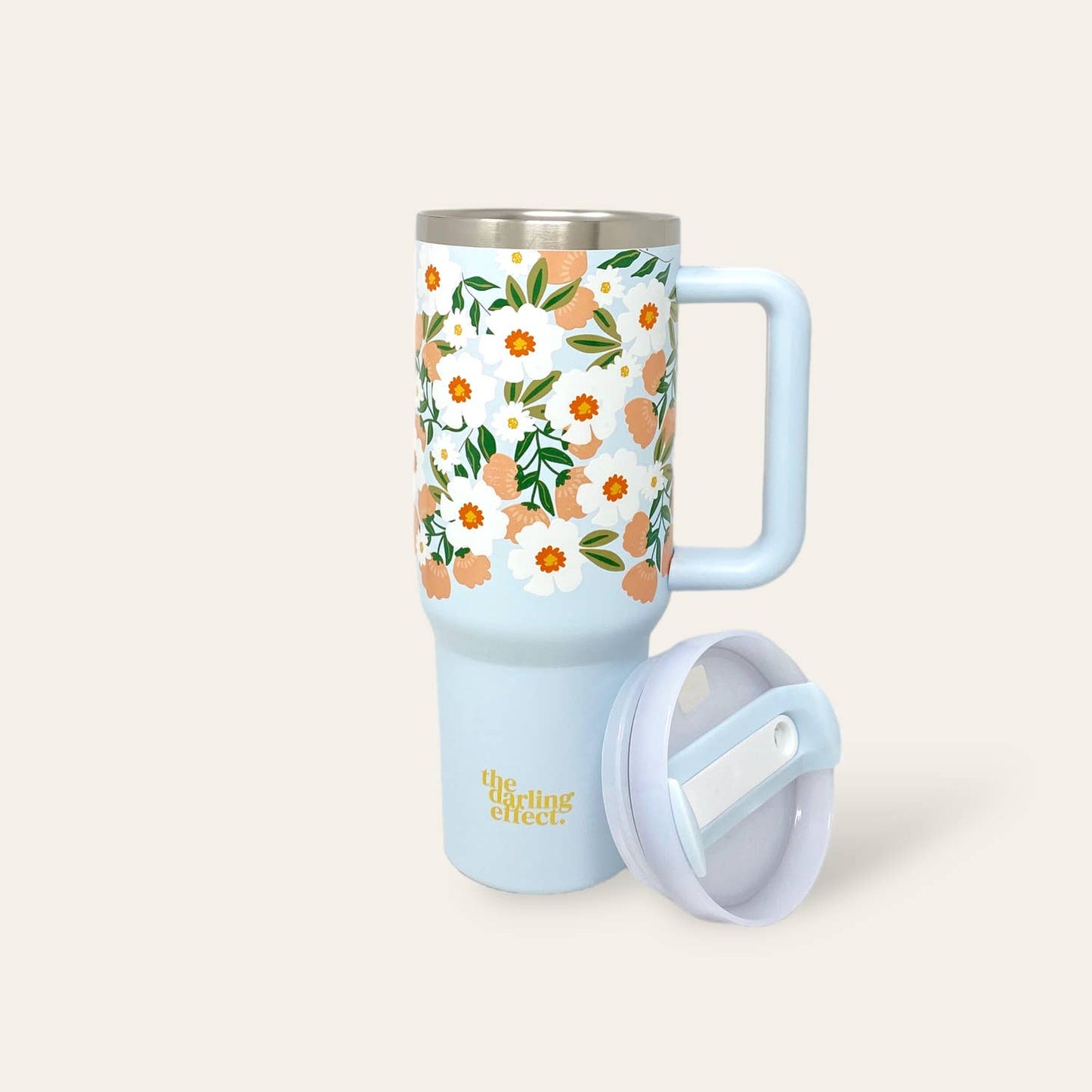 Flower Talk Tumbler
