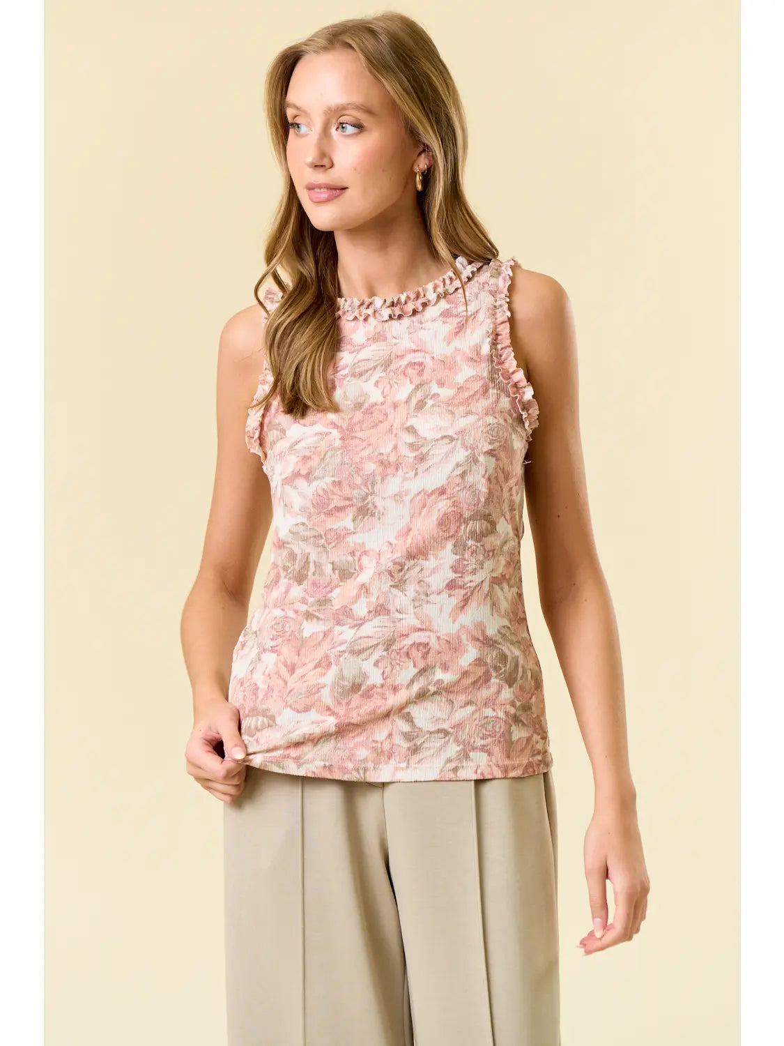 Harvest Haze Floral Tank