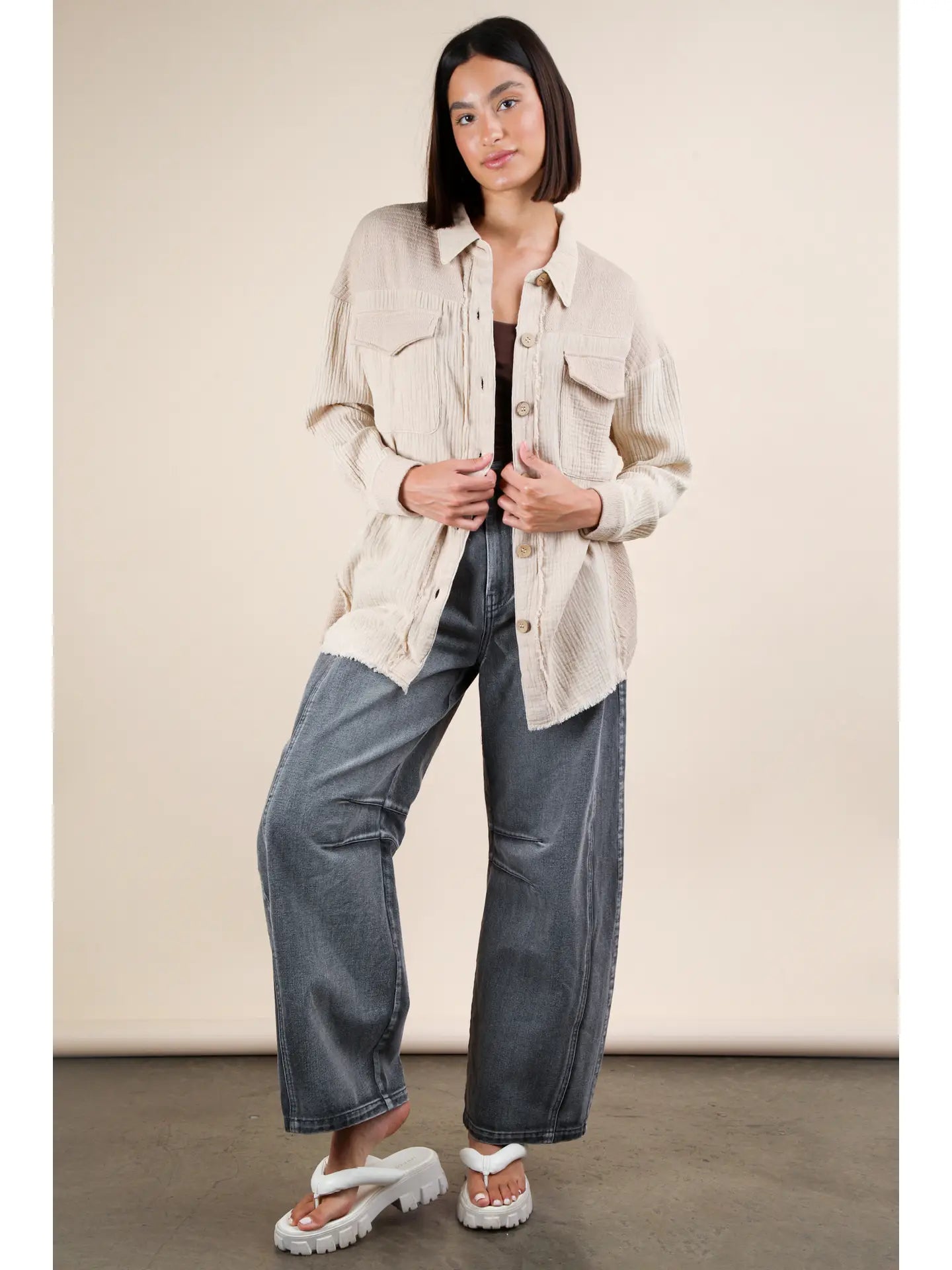 Dust & Dusk Gauze Top