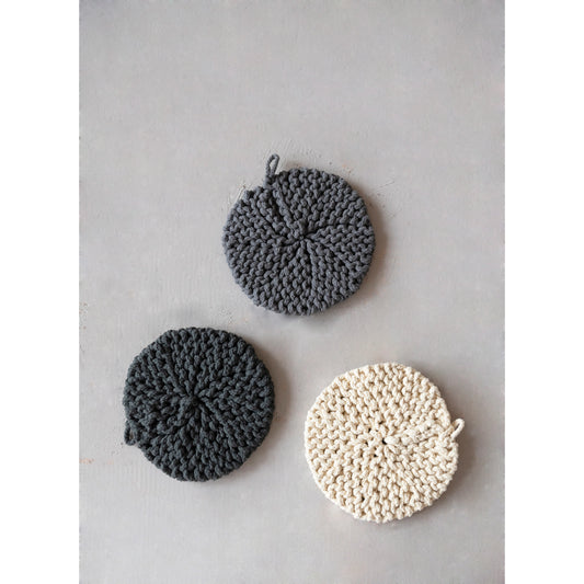 8" Round Pot Holder (3 Colors)