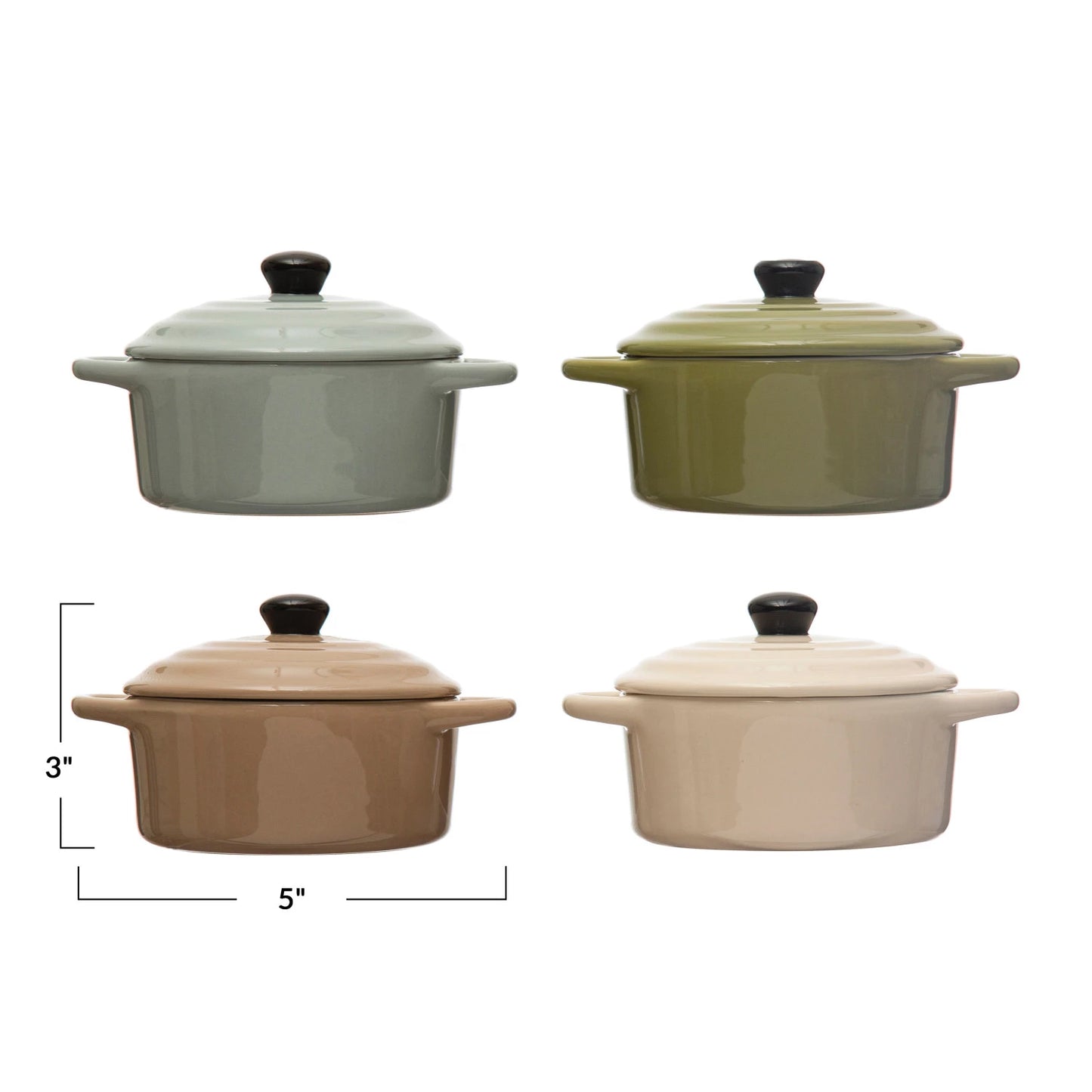 Mini Baker With Lid (4 Colors)