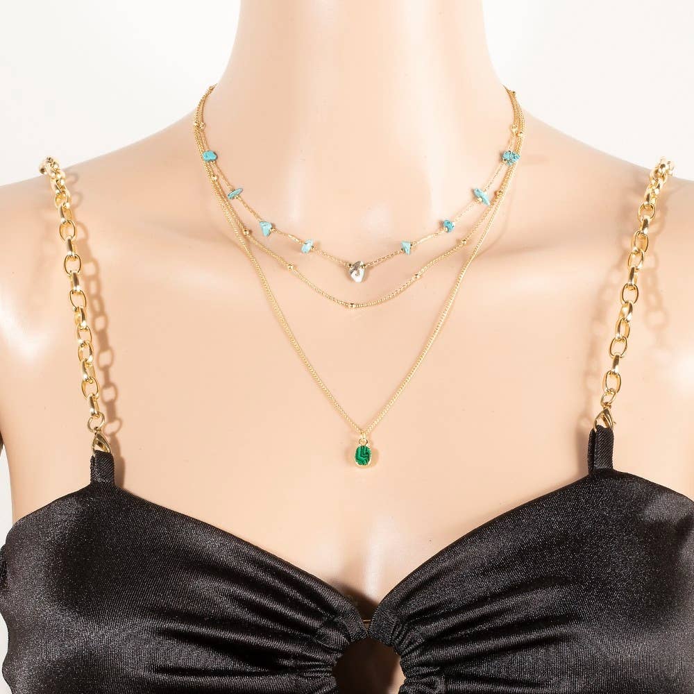 Touch Of Turquoise Necklace
