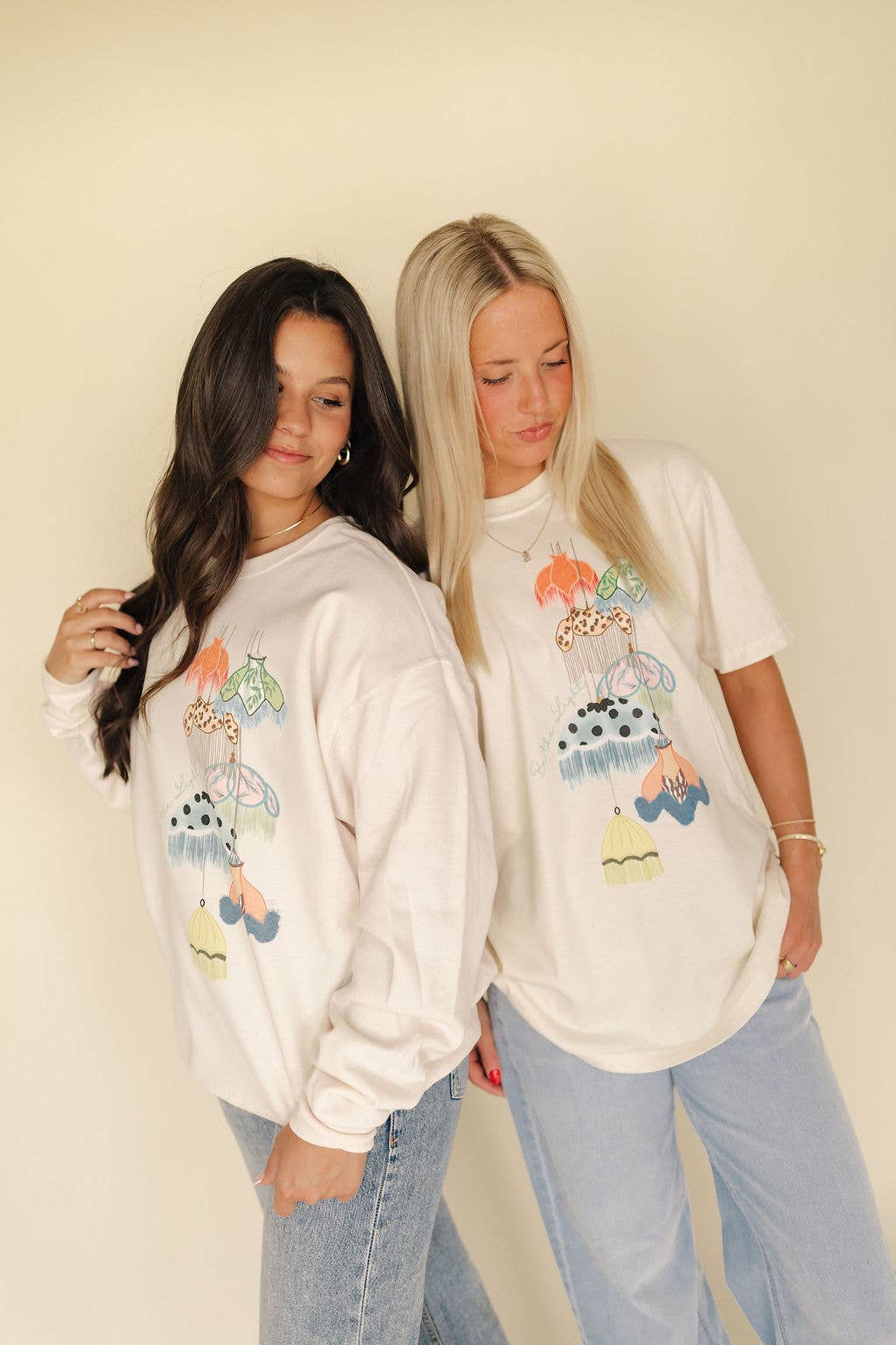 Be The Light Vintage Lamp Shades Graphic Tee (S-3X)