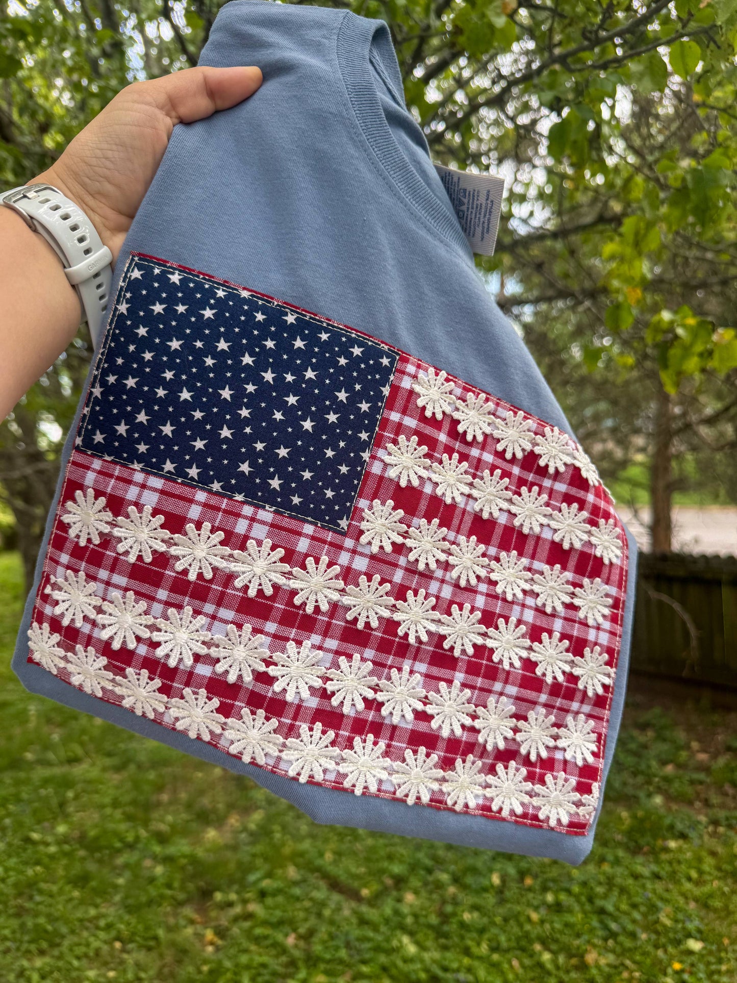 Flag America USA Patriotic Short Sleeve