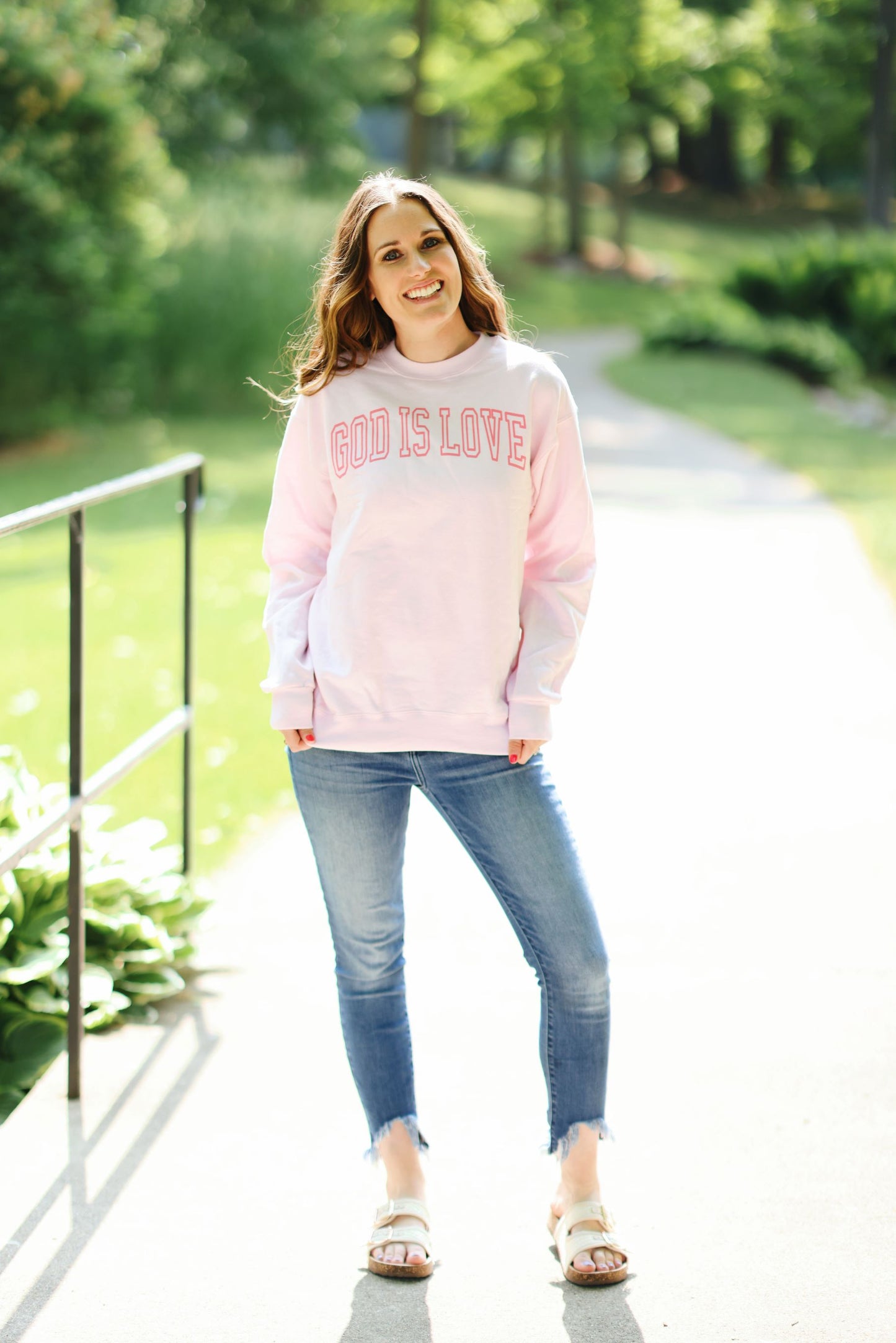 God is Love Graphic Sweatshirt (S-2X)