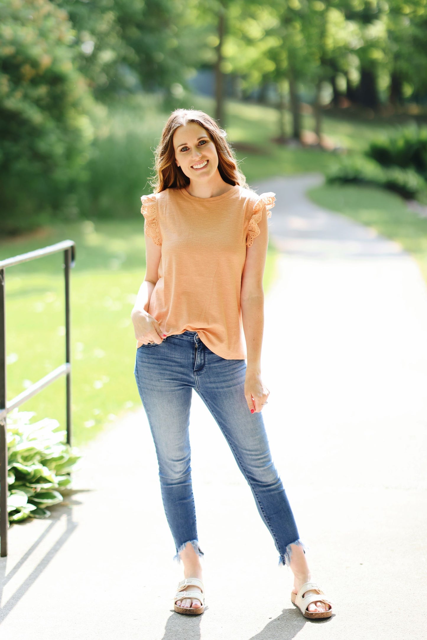 Right about You Ruffle Knit Tank