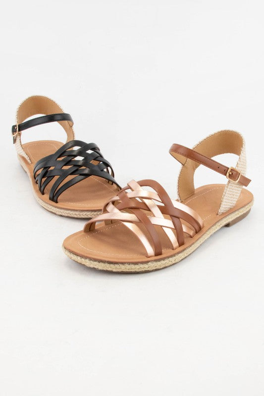 Abacus Strap Sandal (2 Colors)