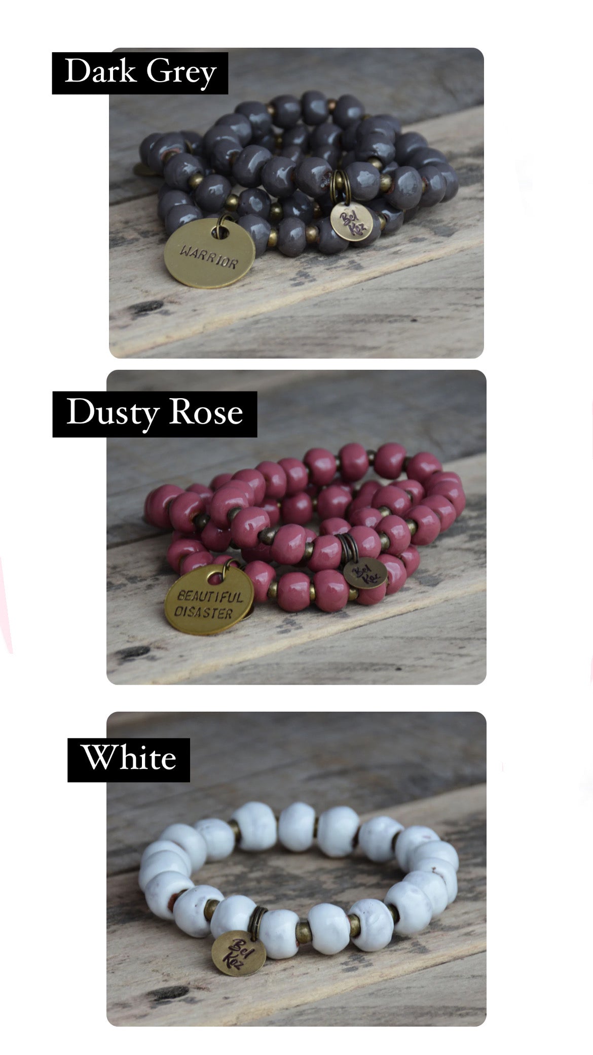Bel Koz Haiti Bracelets (Several Colors)