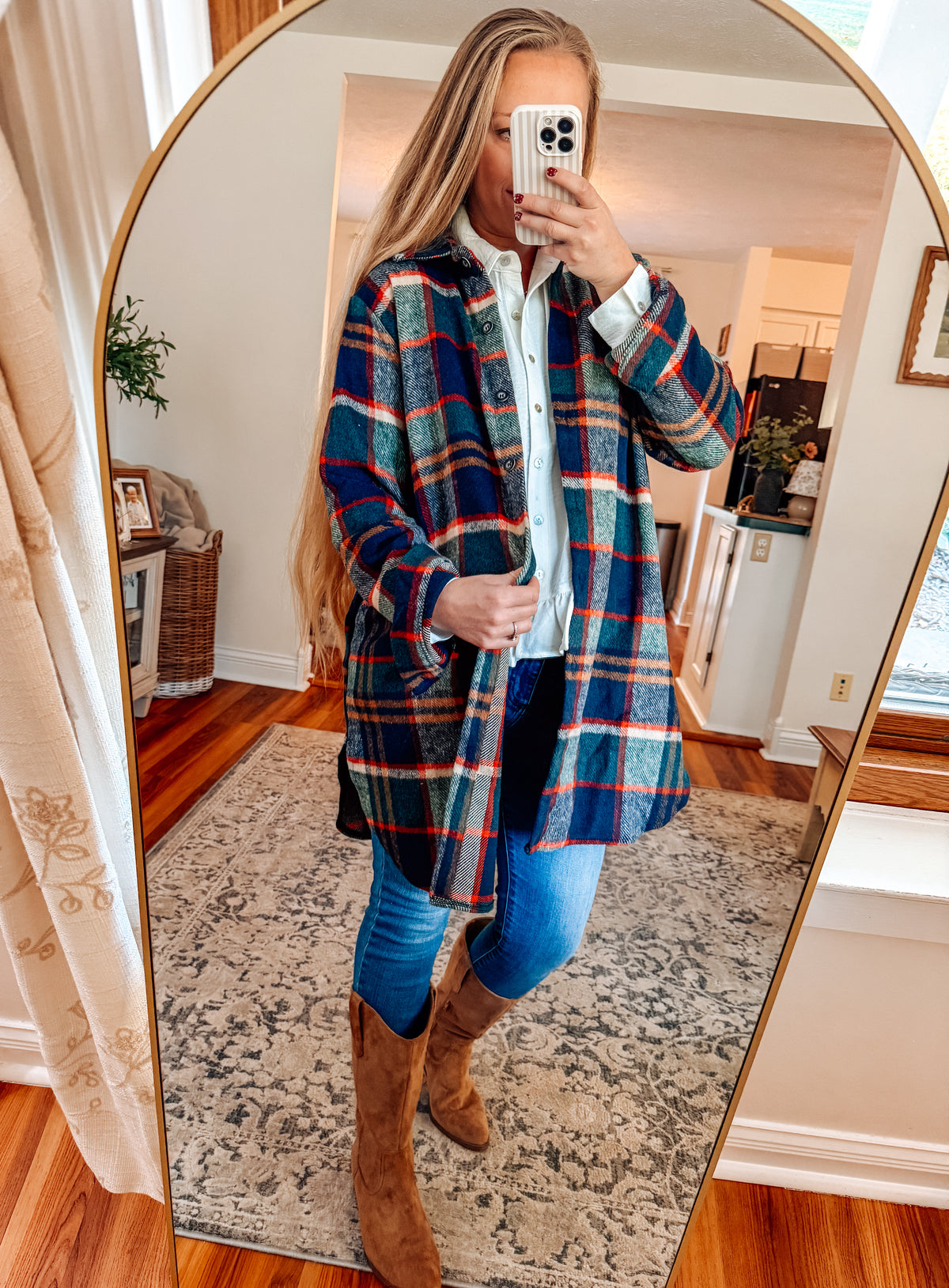 The Northwoods Flannel Long Shacket