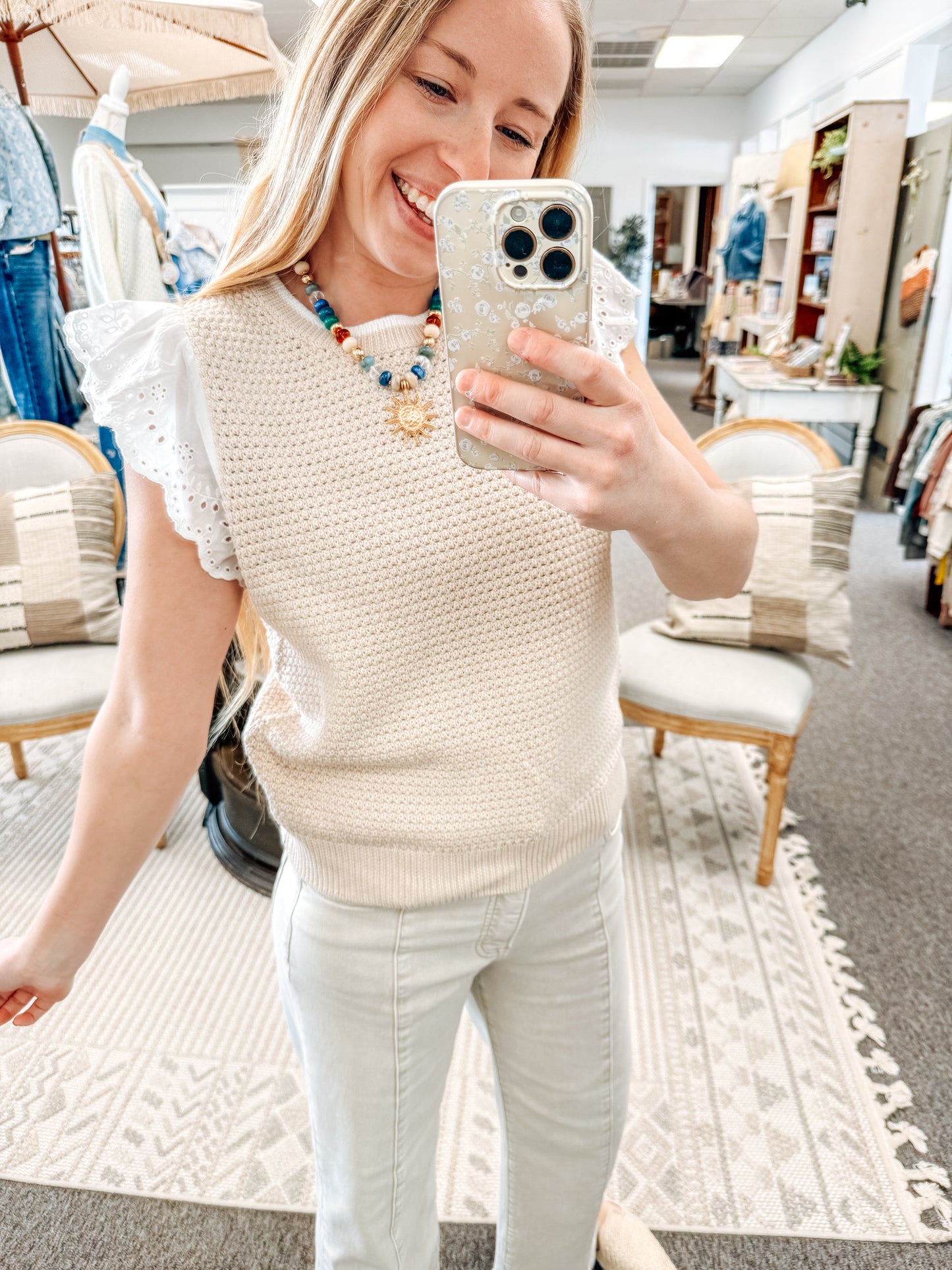 The Delicate Edge Knit Top (S-XL)