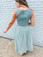 The Southern Charm Midi Sleeveless Dress (2 Colors)