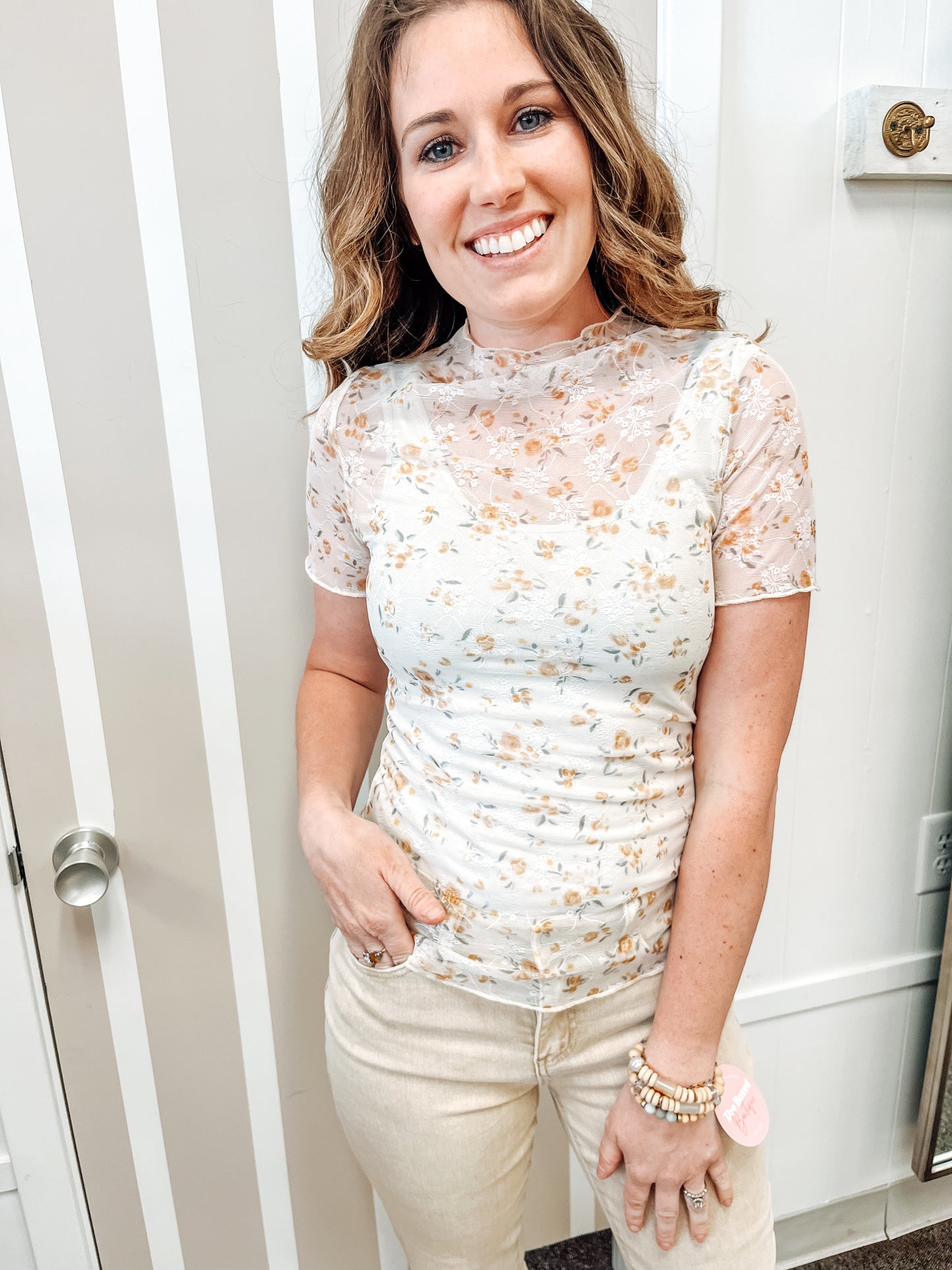 Bloom Baby Bloom Mesh Top (2 Colors)
