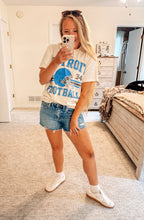 Detroit Football Oversized Tee