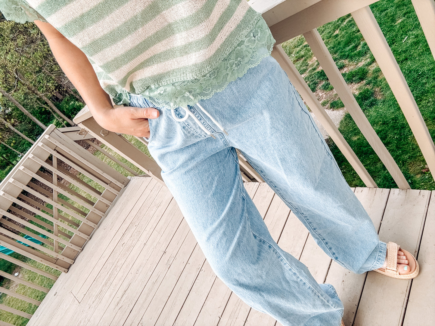 Wanderer Weekend Wide Leg Denim