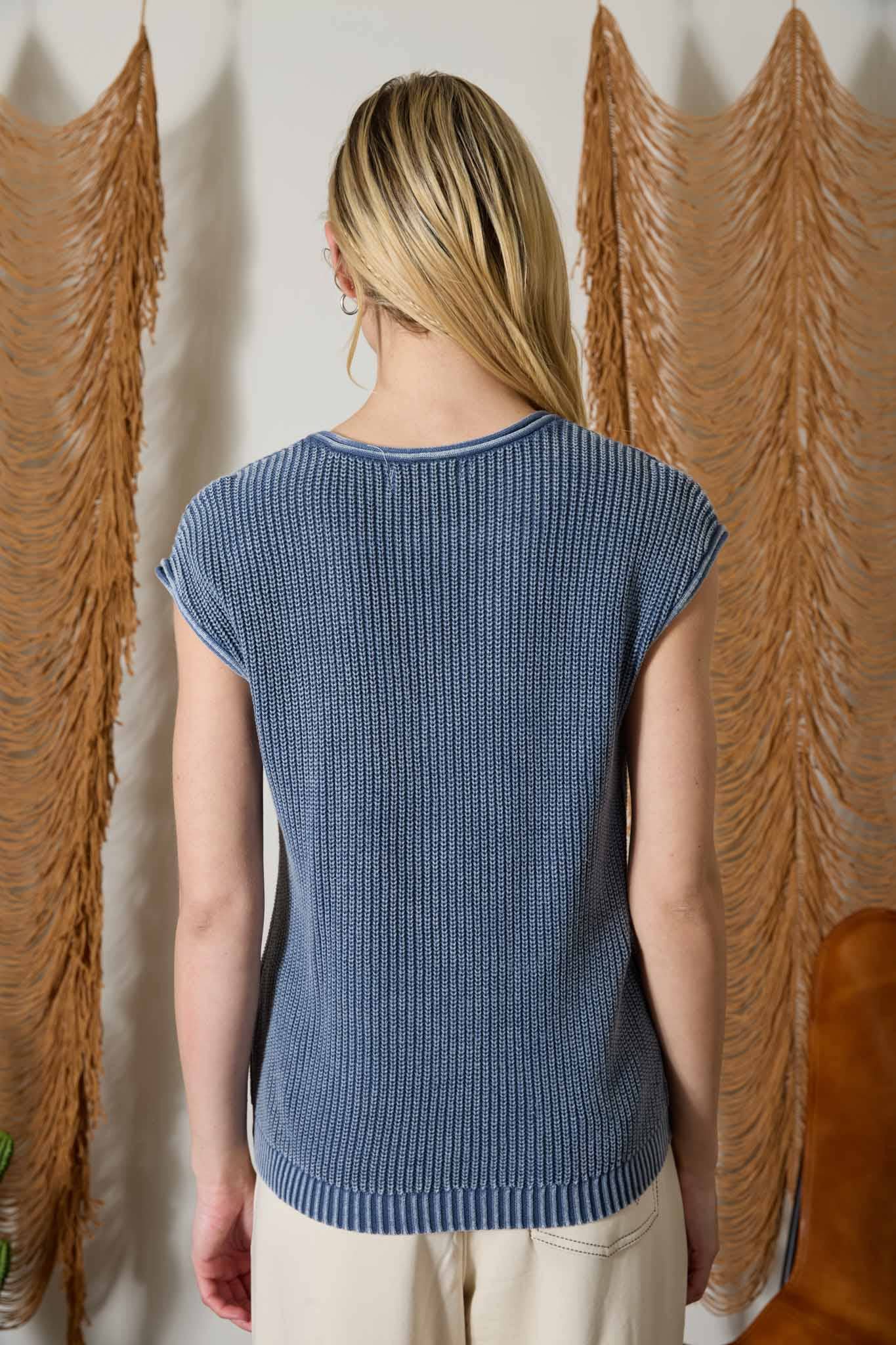 Bonfire Nights Henley Sweater Top (2 colors)