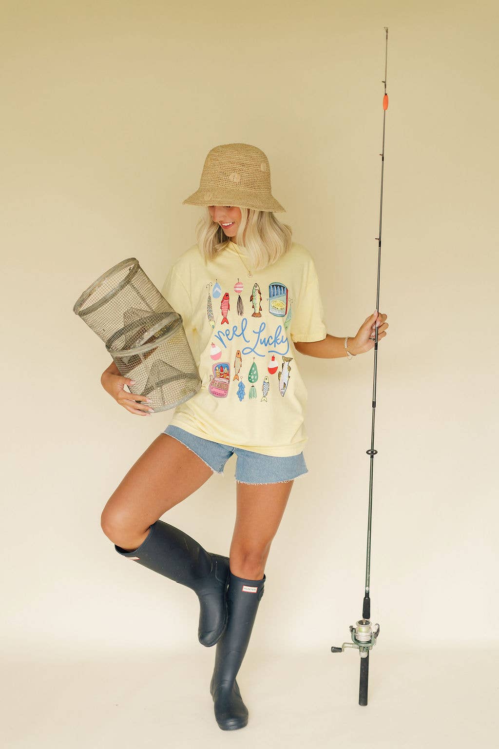 Reel Lucky Graphic Tee (S-3X)