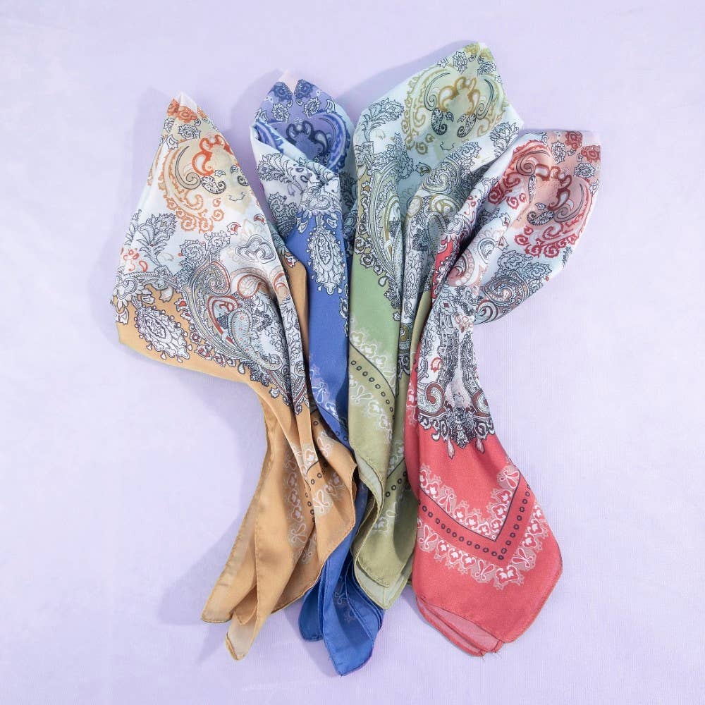 Ornate Paisley Scarf