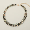 The Oak Hollow Layered Beaded Necklace