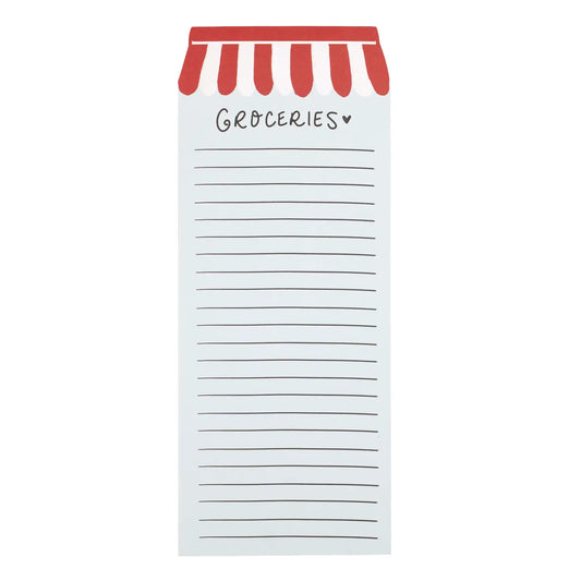 Groceries Magnetic List Pad