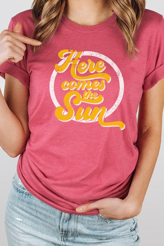 Here Comes the Sun Graphic Tee (S-XL)