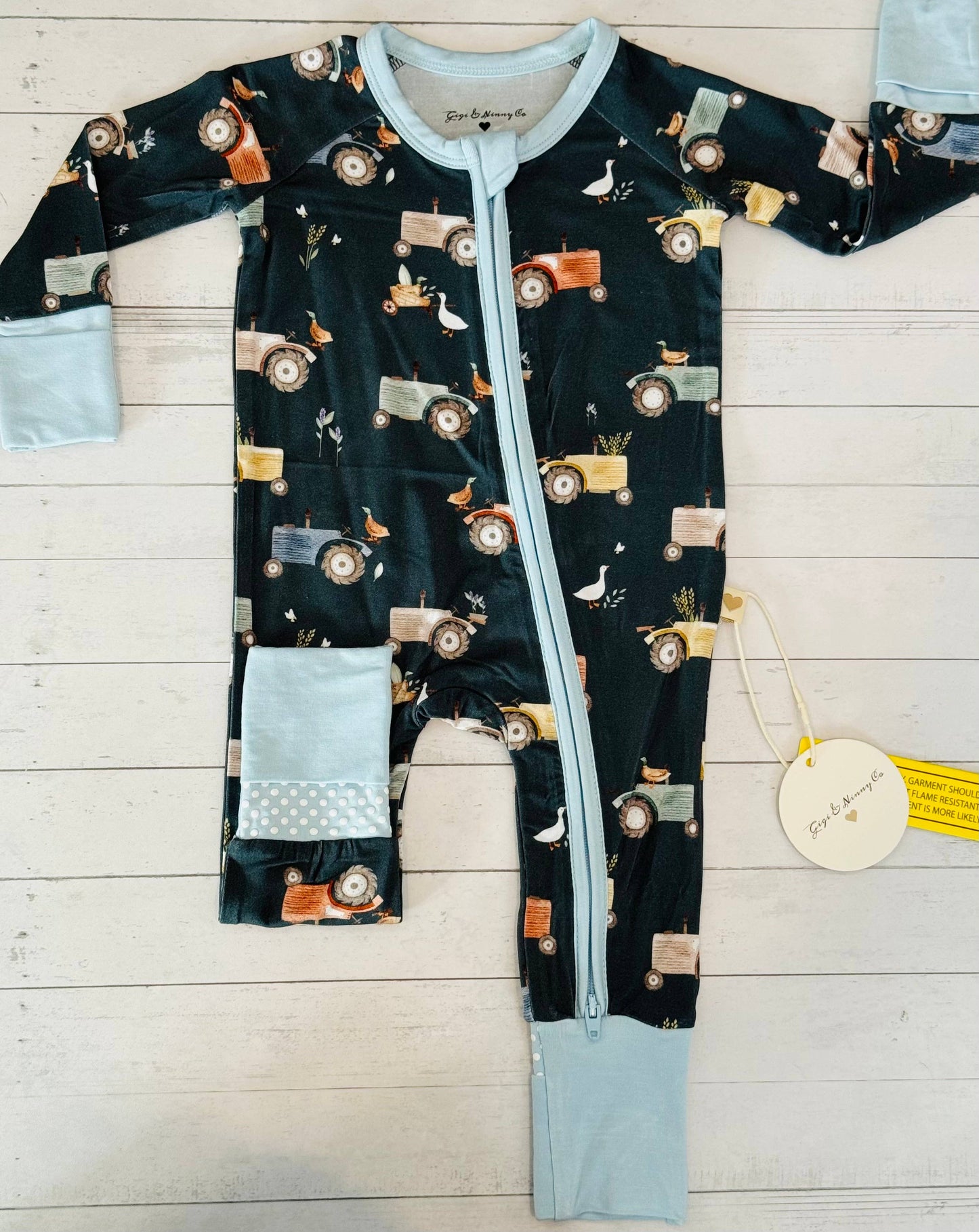 Tractor Zippy Pajama