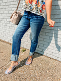 Add Cuffed Details Denim