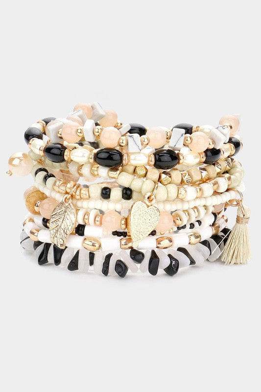 Mixed Tones Bracelet Set