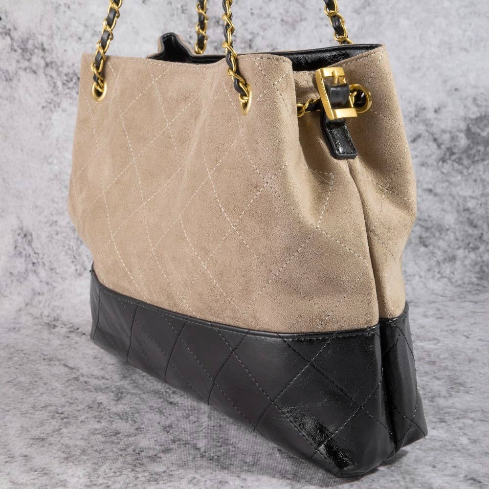 Quinn Quilt Tote Bag