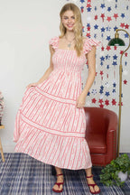 In Harmony Bloom Midi Dress (S-3X)
