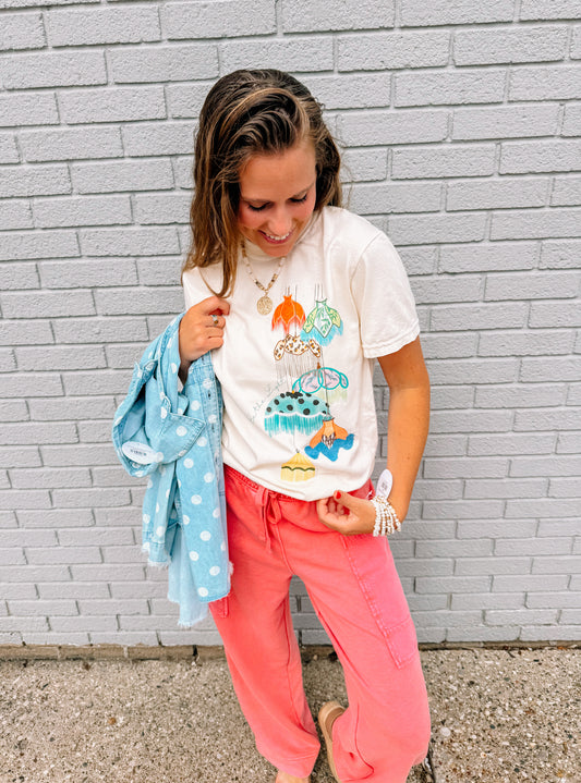 Be The Light Vintage Lamp Shades Graphic Tee (S-3X)