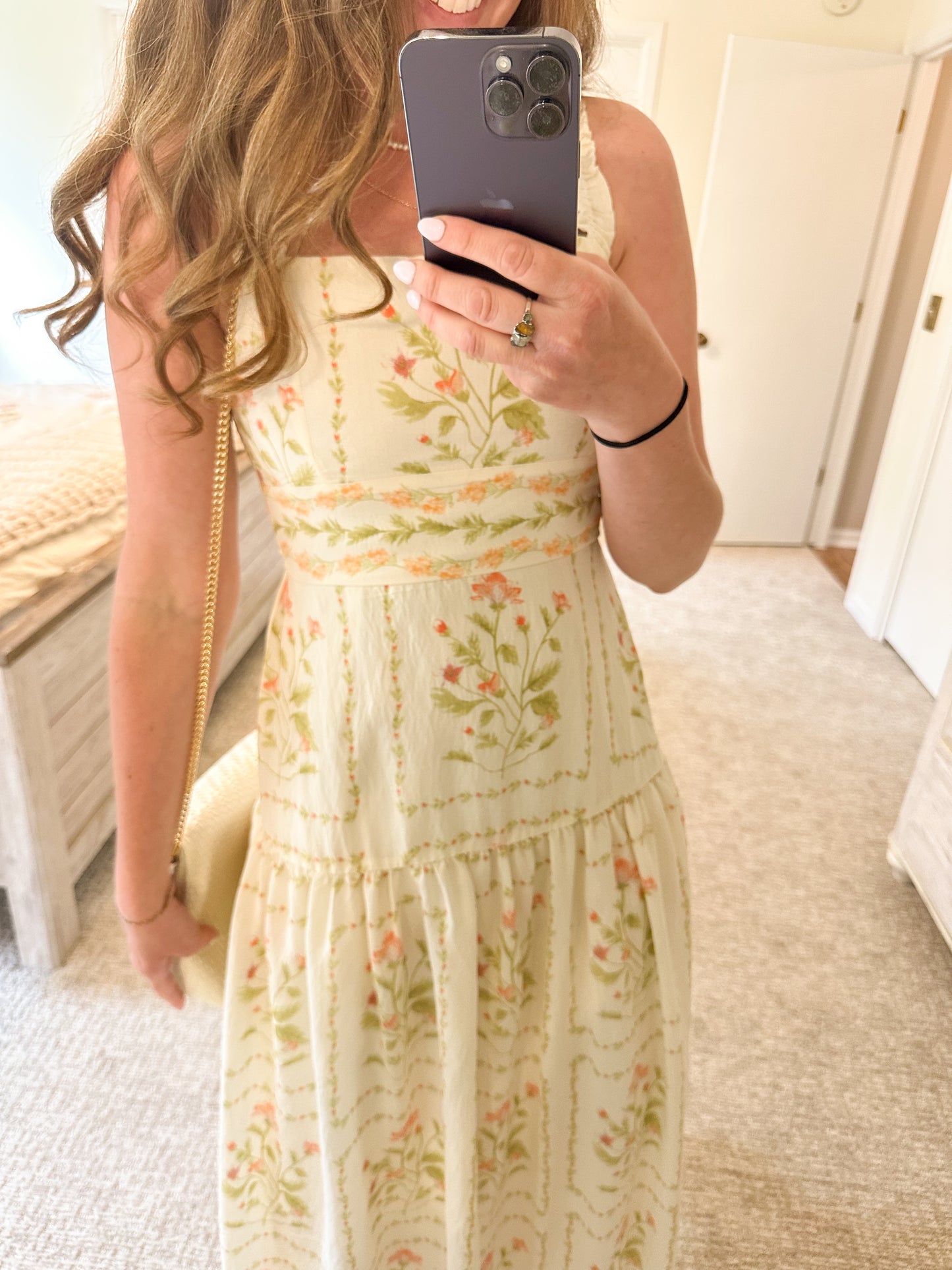 Petal Poetry Midi Dress