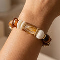 Chunky Wood Bead Bracelet