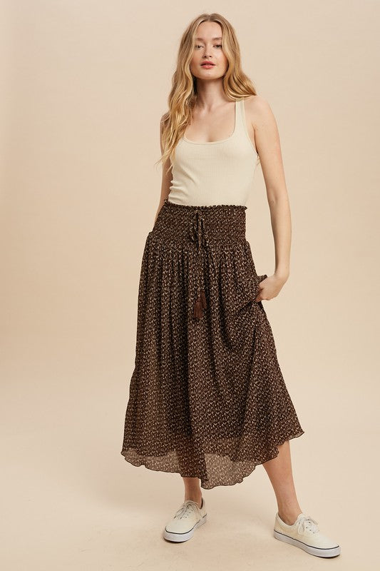 Fall in Love with Chocolate Skirt