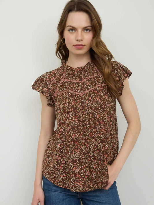 Petals After Dark Blouse