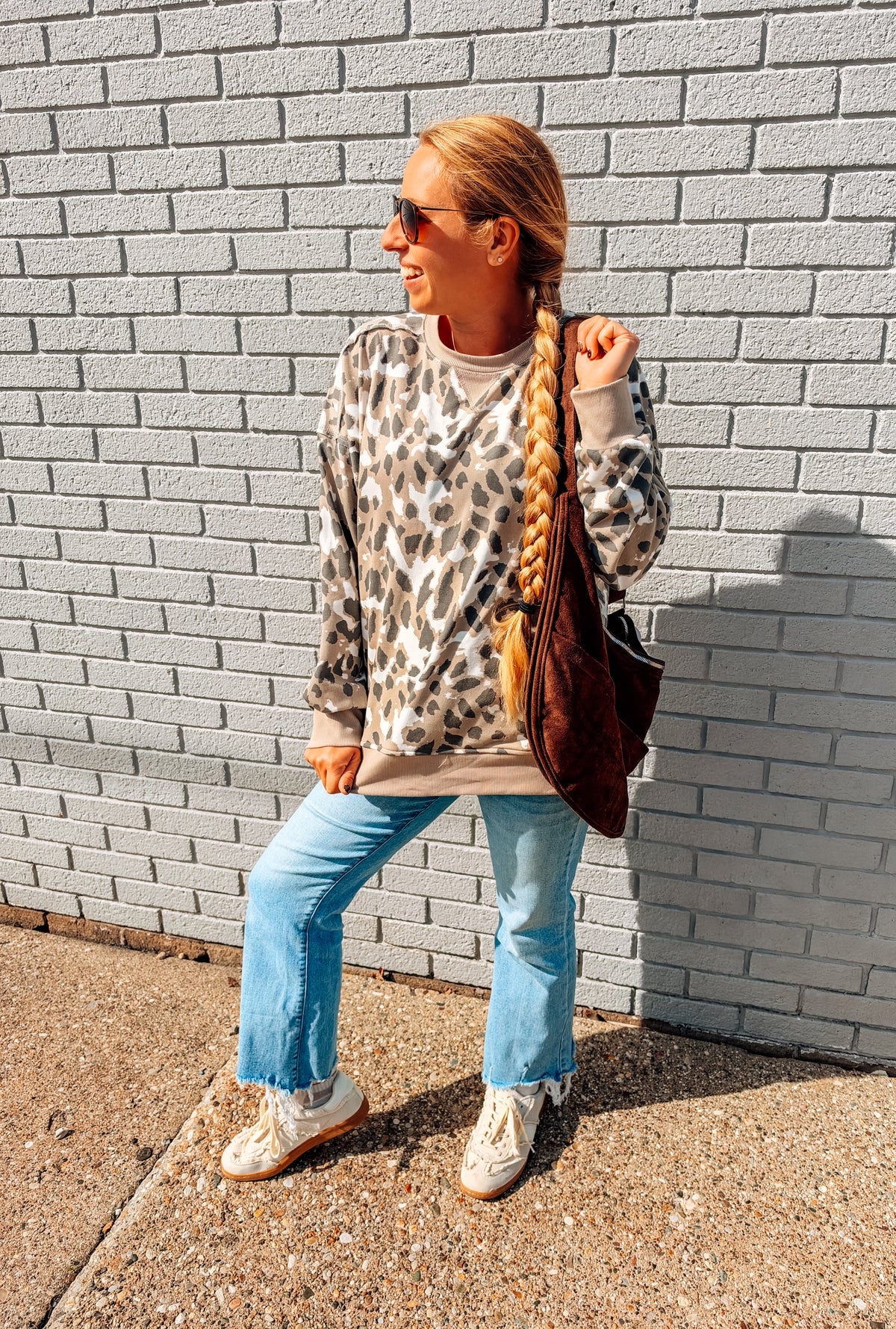 Spotted Look Pullover