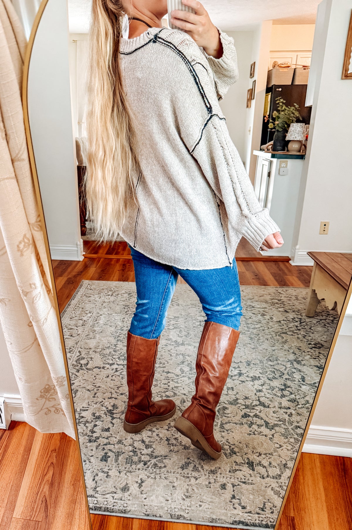 Cozy By Nature Cable Knit Sweater