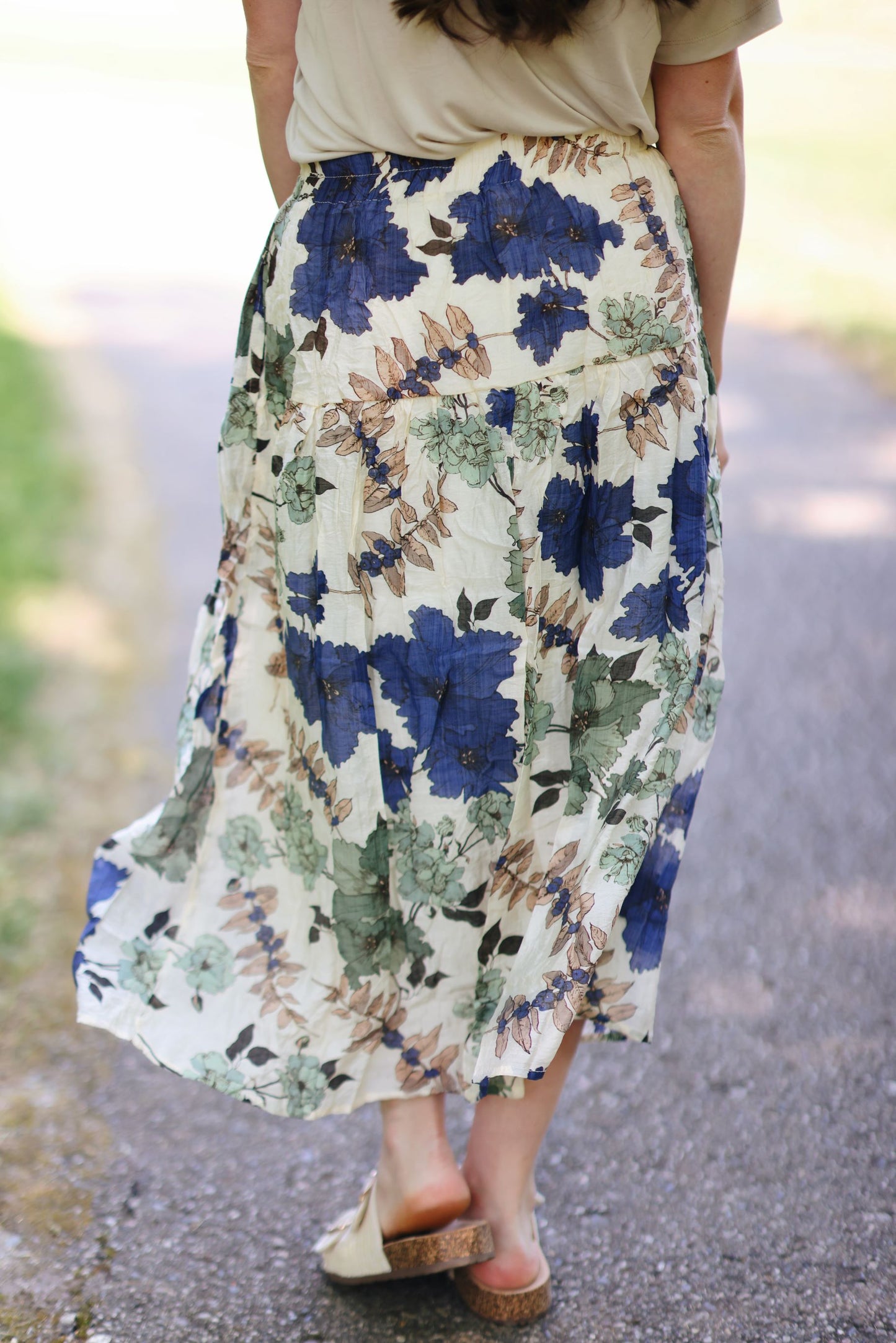 Forest Walk Midi Skirt