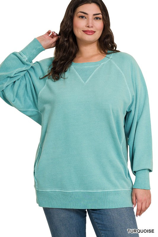 Color Me Cozy Pullover (1X-3X)