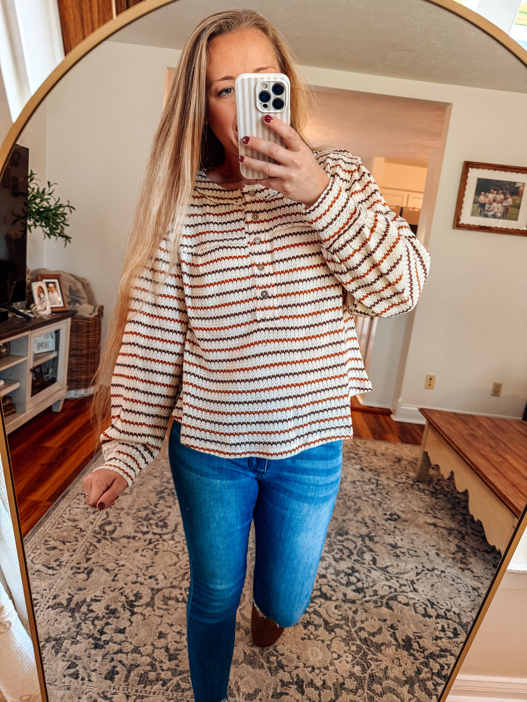 The Golden Harvest Knit Top